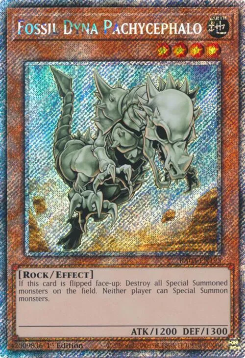 Fossil Dyna Pachycephalo - Platinum Secret Rare