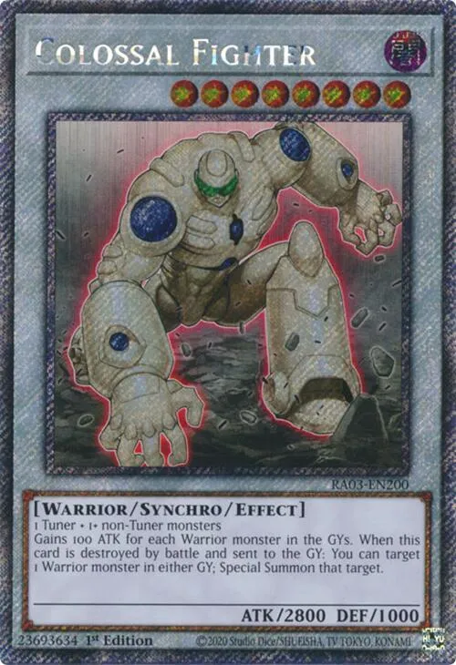 Colossal Fighter - Platinum Secret Rare