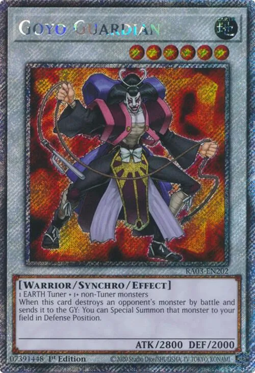 Goyo Guardian - Platinum Secret Rare