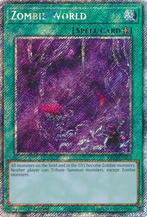 Zombie World - Platinum Secret Rare