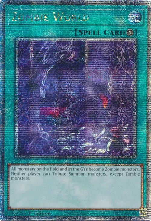 Zombie World - Quarter Century Secret Rare