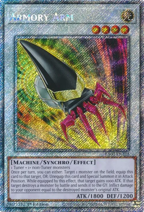 Armory Arm - Platinum Secret Rare