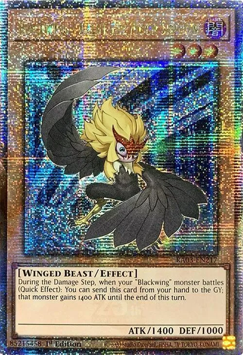 Blackwing - Kalut the Moon Shadow - Quarter Century Secret Rare