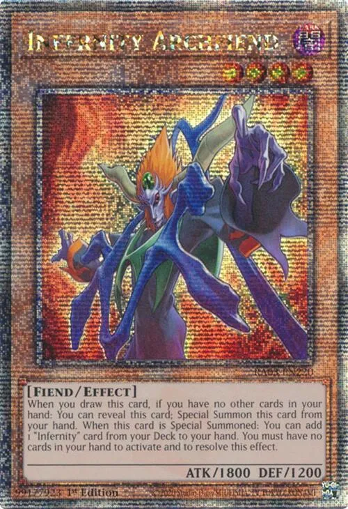 Infernity Archfiend - Quarter Century Secret Rare