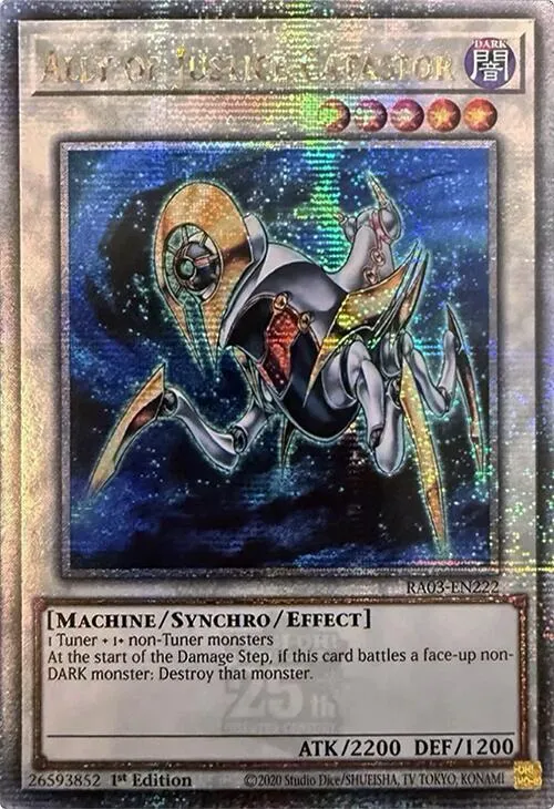 Ally of Justice Catastor - Quarter Century Secret Rare