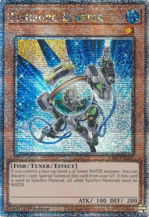 Fishborg Blaster - Quarter Century Secret Rare