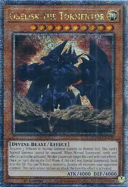 Obelisk the Tormentor - Quarter Century Secret Rare