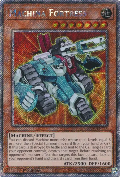 Machina Fortress - Platinum Secret Rare