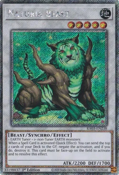 Naturia Beast - Platinum Secret Rare