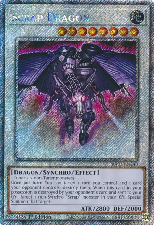 Scrap Dragon - Platinum Secret Rare
