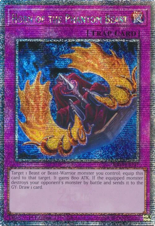 Horn of the Phantom Beast - Quarter Century Secret Rare