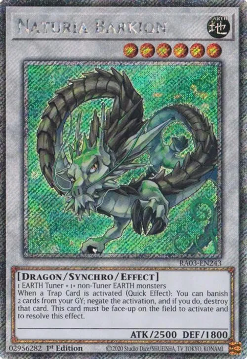 Naturia Barkion - Platinum Secret Rare