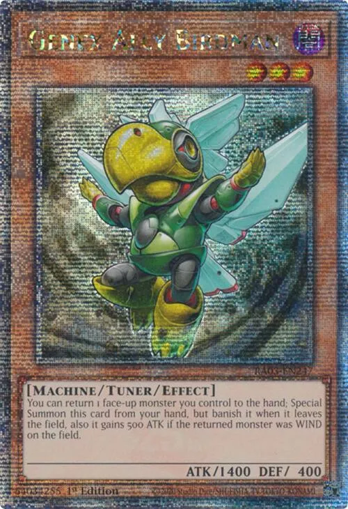 Genex Ally Birdman - Quarter Century Secret Rare