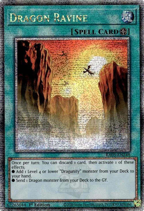 Dragon Ravine - Quarter Century Secret Rare