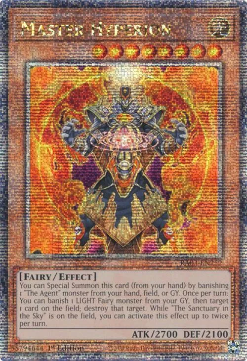 Master Hyperion - Quarter Century Secret Rare