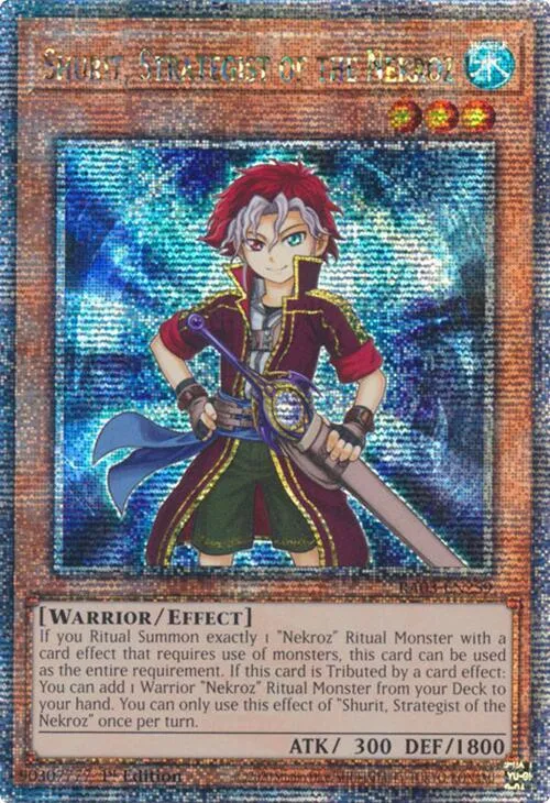 Shurit, Strategist of the Nekroz - Quarter Century Secret Rare