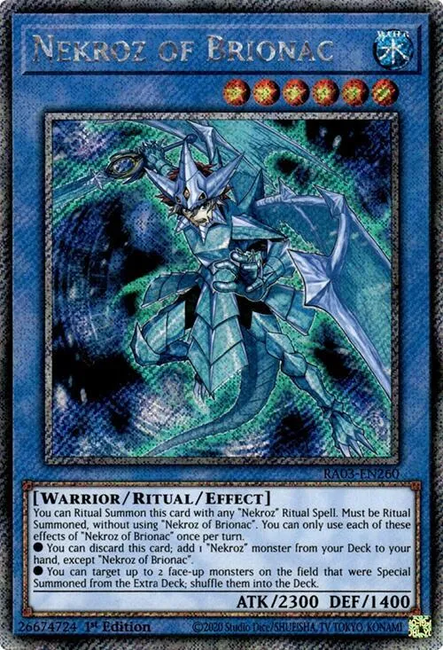 Nekroz of Brionac - Platinum Secret Rare