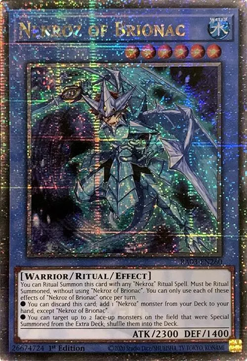 Nekroz of Brionac - Quarter Century Secret Rare