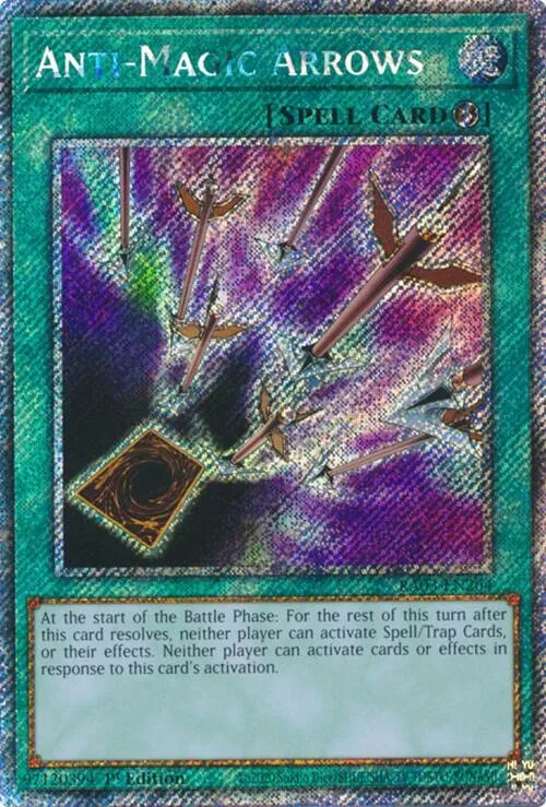 Anti-Magic Arrows - Platinum Secret Rare