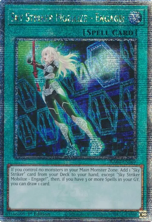 Sky Striker Mobilize - Engage! - Quarter Century Secret Rare