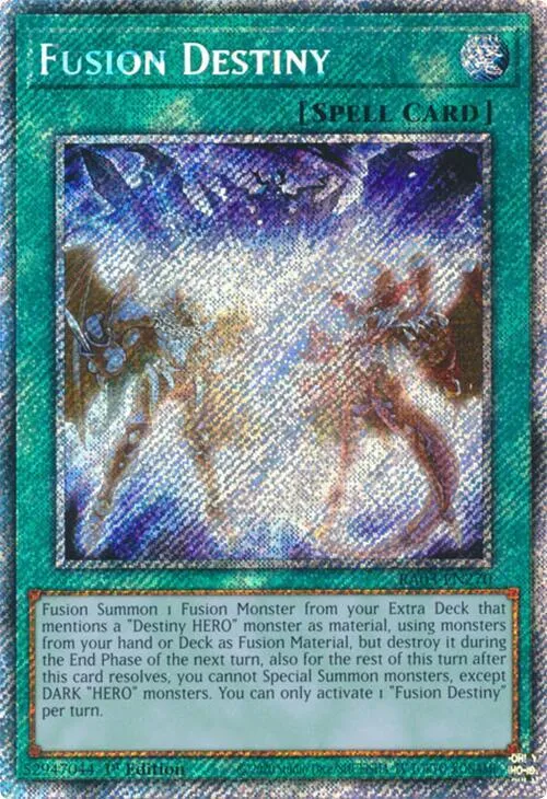 Fusion Destiny - Platinum Secret Rare