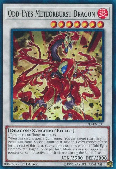 Odd-Eyes Meteorburst Dragon