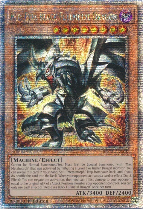 Red-Eyes Black Fullmetal Dragon - Quarter Century Secret Rare