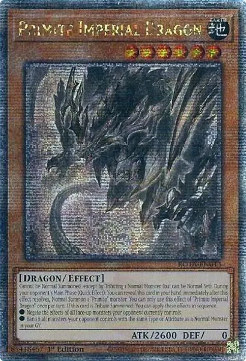 Primite Imperial Dragon - Quarter Century Secret Rare