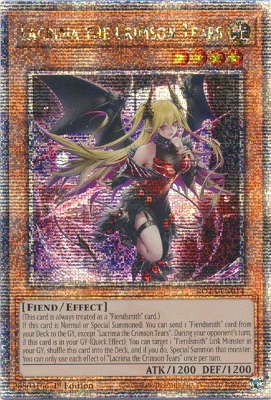 Lacrima the Crimson Tears - Quarter Century Secret Rare