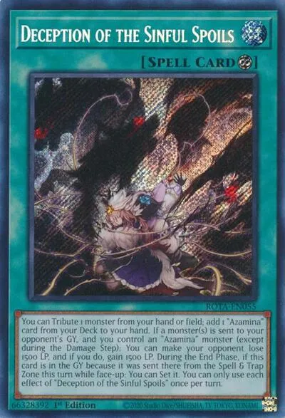 Deception of the Sinful Spoils - 1st Edition