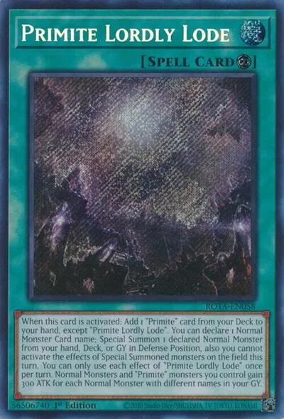 Primite Lordly Lode - 1st Edition