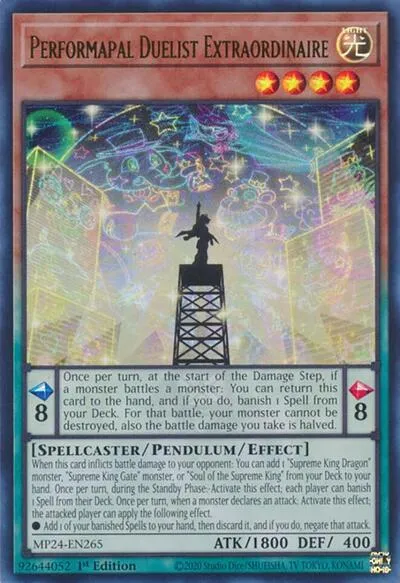 Performapal Duelist Extraordinaire
