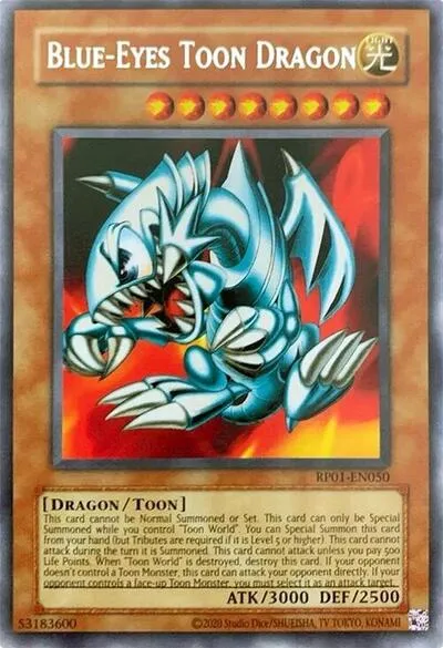 Blue-Eyes Toon Dragon