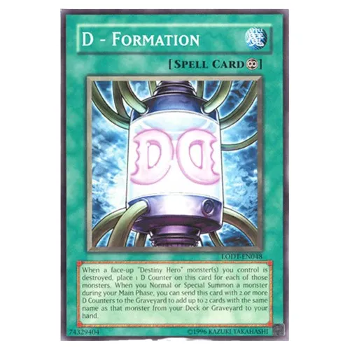 D - Formation
