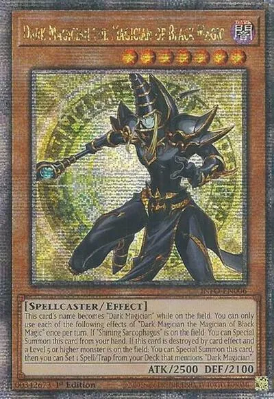 Dark Magician the Magician of Black Magic - Quarter Century Secret Rare