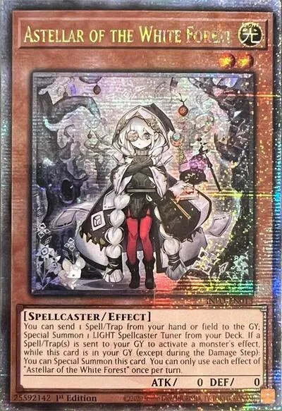 Astellar of the White Forest - Quarter Century Secret Rare