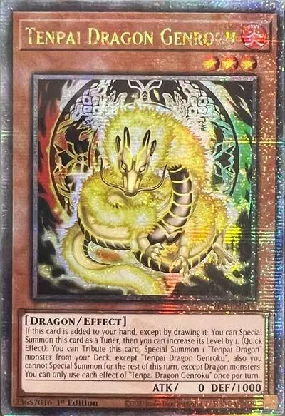 Tenpai Dragon Genroku - Quarter Century Secret Rare