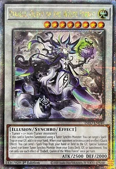 Diabell, Queen of the White Forest - Quarter Century Secret Rare