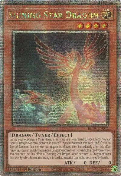 Shining Star Dragon - Quarter Century Secret Rare