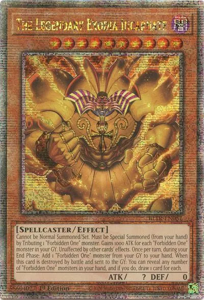 The Legendary Exodia Incarnate - Quarter Century Secret Rare
