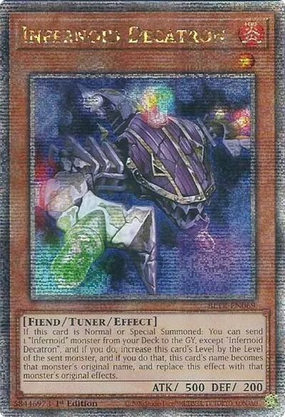 Infernoid Decatron - Quarter Century Secret Rare