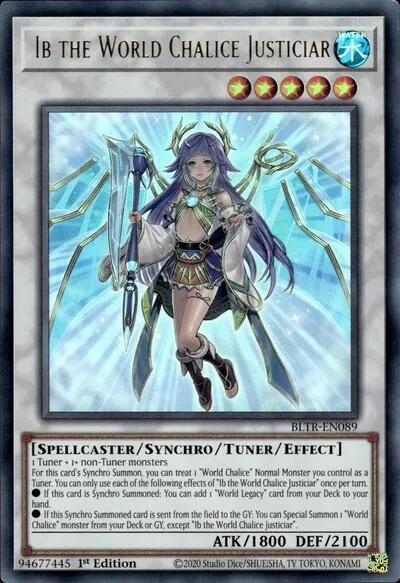 Ib the World Chalice Justiciar - 1st Edition