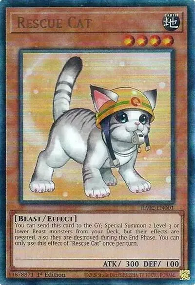 Rescue Cat - Alternate Art Pur