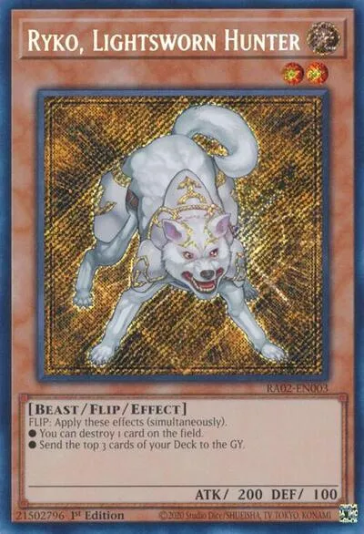 Ryko, Lightsworn Hunter - Secret Rare