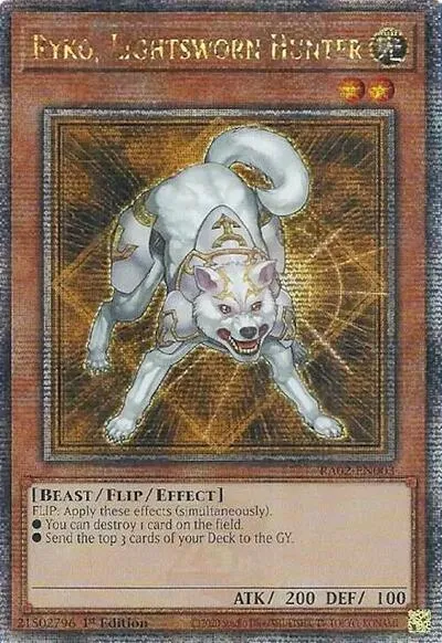 Ryko, Lightsworn Hunter - Quarter Century Secret Rare