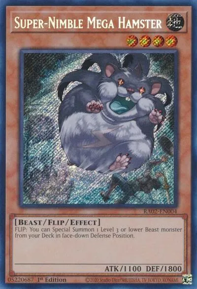 Super-Nimble Mega Hamster - Secret Rare