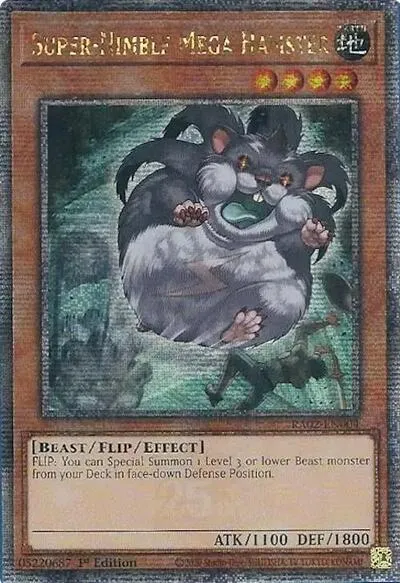 Super-Nimble Mega Hamster - Quarter Century Secret Rare