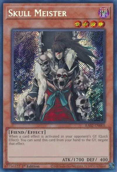Skull Meister - Secret Rare