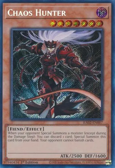 Chaos Hunter - Secret Rare