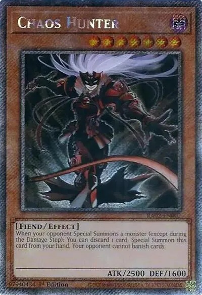 Chaos Hunter - Platinum Secret Rare